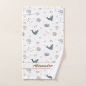 アクエリアスベビーかわいい&小さなウォーターベアラーのためのソフト バスタオルセット (ハンドタオル)