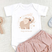 アクエリアスベビー:「水受け人の宇宙の可愛さ」 ベビーボディスーツ