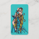 アクエリアスベリーダンサービジネスカード 名刺 (裏面)