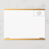 アクエリアスホース誕生日アストロロジーパーソナリティ ポストカード (裏面)