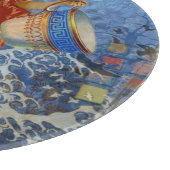 アクエリアス人魚ゴシック様式の青い芸術 カッティングボード (角)