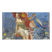 アクエリアス人魚ゴシック様式の青い芸術 名札 (正面)