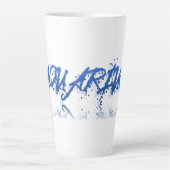 アクエリアス反射 カフェラテマグ (正面)