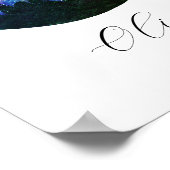 アクエリアス射手座パーソナライズカップル占星術 ポスター (角)