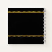 アクエリアス星印 ノートブック (裏面)