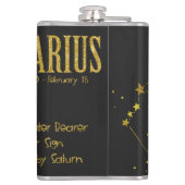 アクエリアス星印 フラスク (裏面)