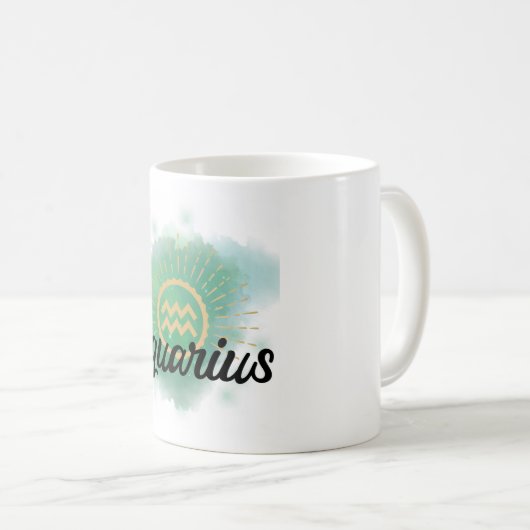 アクエリアス水カラスプラッシュ コーヒーマグカップ (正面右)