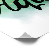 アクエリアス水カラスプラッシュ ポスター (角)