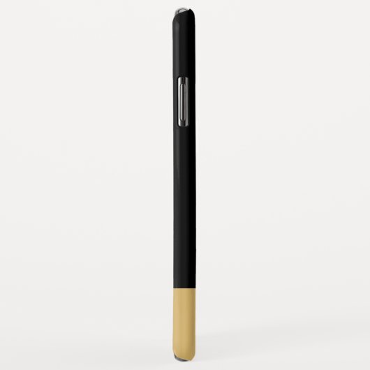 アクエリアス水持参人の(占星術の)十二宮図の黒の金ゴールド Case-Mate iPhoneケース (裏面/右)