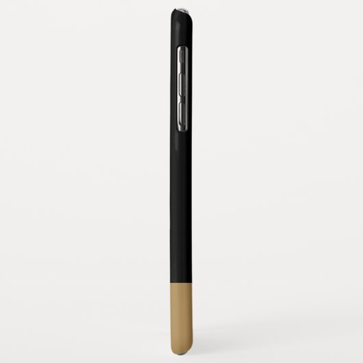 アクエリアス水持参人の(占星術の)十二宮図の黒の金ゴールド Case-Mate iPhoneケース (裏面/左)