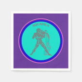 アクエリアス紙ナプキン スタンダードカクテルナプキン (正面)