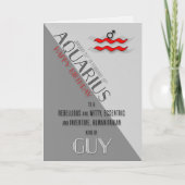 アクエリアス誕生日フォーヒム1月21日～2月 カード (正面)