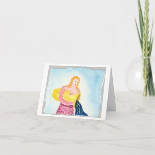 アクエリアス誕生日 カード (正面)