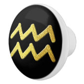 アクエリアス金ゴールド セラミックノブ (右)