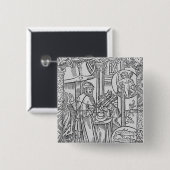 アクエリアス2月の内部場面、 缶バッジ (正面&裏面)