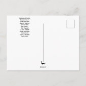 アクエリアス2月誕生月はがき ポストカード (裏面)