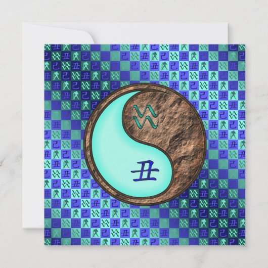 アクエリアス&アースオックス カード (正面)