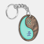 アクエリアス&アースオックス キーホルダー (正面左)