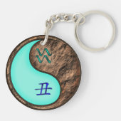 アクエリアス&アースオックス キーホルダー (裏面)