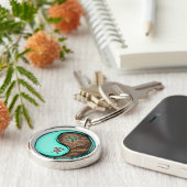 アクエリアス&アースタイガー キーホルダー (側面)