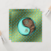 アクエリアス&アースドラゴン カード (正面/裏面インサイチュ)