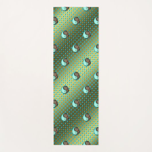 アクエリアス&アースドラゴン ヨガマット (正面)