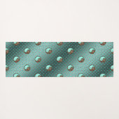 アクエリアス&アースラビット ヨガマット (裏面(横))