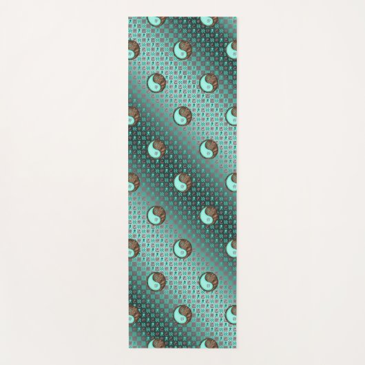 アクエリアス&アースラビット ヨガマット (正面)