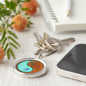 アクエリアス&ウッドオックス キーホルダー (側面)