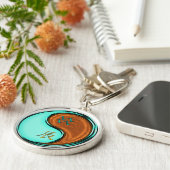 アクエリアス&ウッドドラゴン キーホルダー (側面)