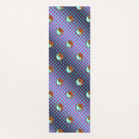 アクエリアス&ウッドボア ヨガマット (正面)