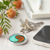 アクエリアス&ウッドモンキー キーホルダー (側面)