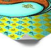 アクエリアス&ウッドモンキー ポスター (角)