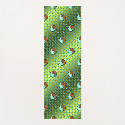 アクエリアス&ウッドモンキー ヨガマット (正面)