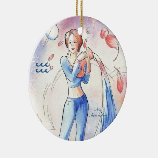 アクエリアス セラミックオーナメント (右)