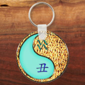 アクエリアス&ファイアオックス キーホルダー (正面)