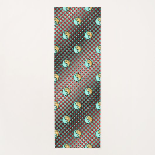 アクエリアス&ファイアタイガー ヨガマット (正面)