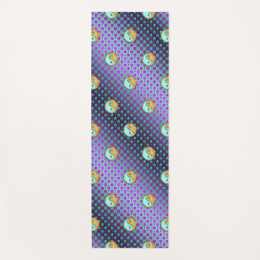 アクエリアス&ファイアボア ヨガマット (正面)