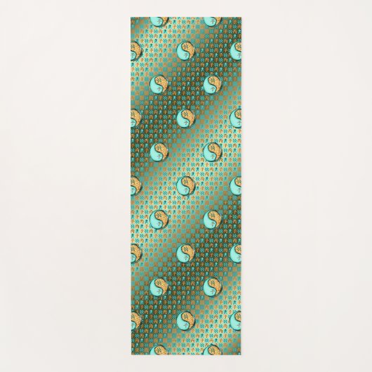 アクエリアス&ファイアラット ヨガマット (正面)