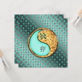 アクエリアス&ファイアーラビット カード (正面/裏面インサイチュ)