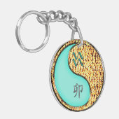 アクエリアス&ファイアーラビット キーホルダー (正面左)