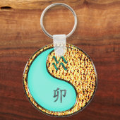 アクエリアス&ファイアーラビット キーホルダー (正面)