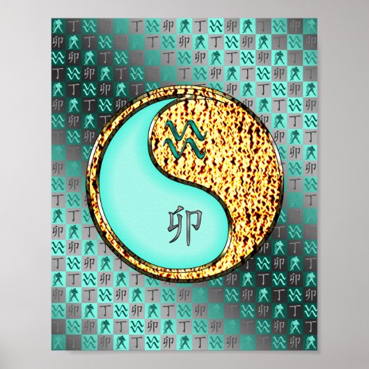 アクエリアス&ファイアーラビット ポスター (正面)