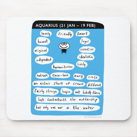 アクエリアス マウスパッド (正面)
