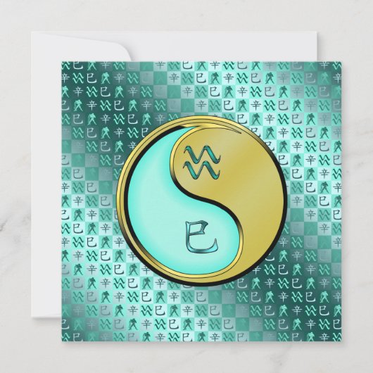 アクエリアス&メタルスネーク カード (正面)