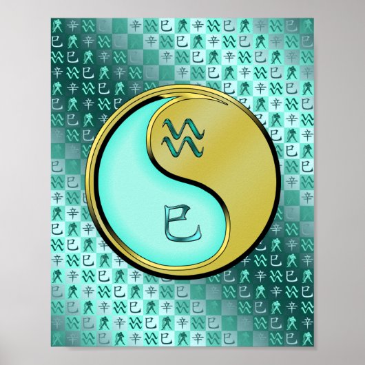 アクエリアス&メタルスネーク ポスター (正面)