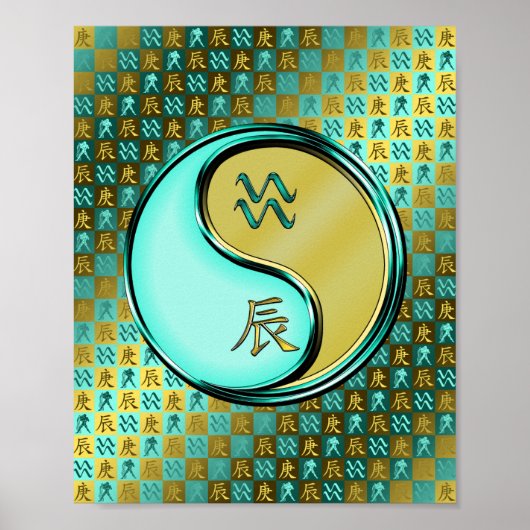 アクエリアス&メタルドラゴン ポスター (正面)