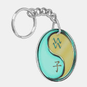 アクエリアス&メタルラット キーホルダー (正面左)