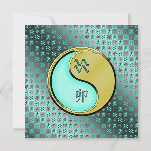 アクエリアス&メタルラビット カード (正面)