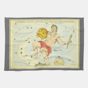 アクエリアス ヴィンテージ星座、ウラニアの鏡 キッチンタオル
